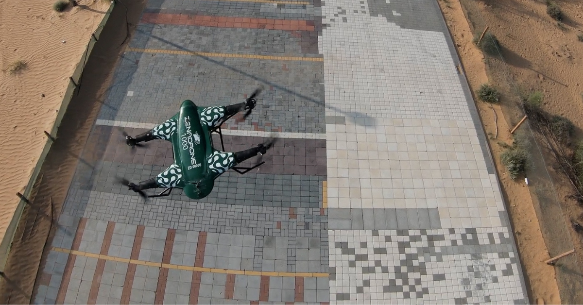 Advanced ZenaDrone drone technology for industrial operations