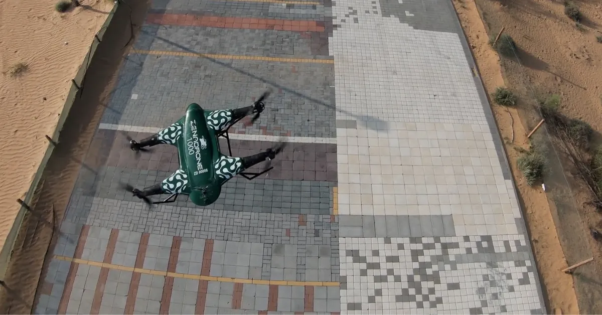 Advanced ZenaDrone drone technology for industrial operations