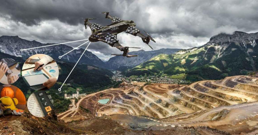 Using Drones for Efficient and Cost-Effective Mining