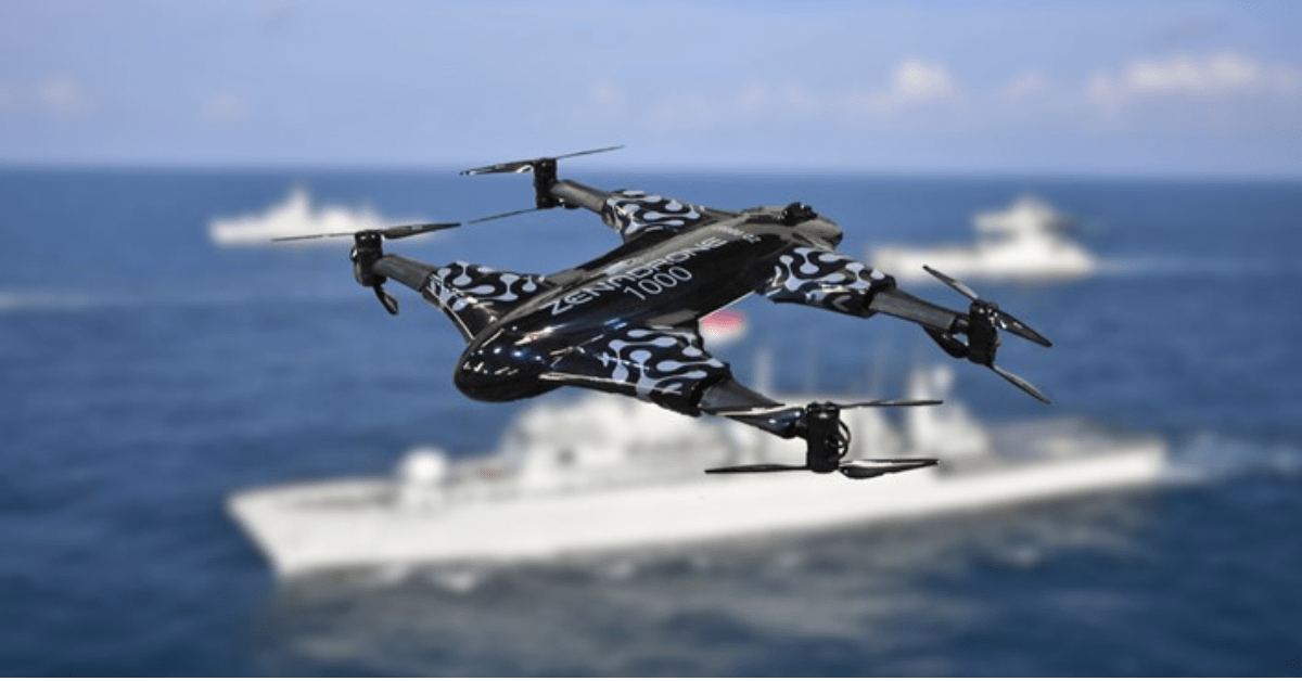 ZenaDrone drone technology supporting security, inspection, and surveying