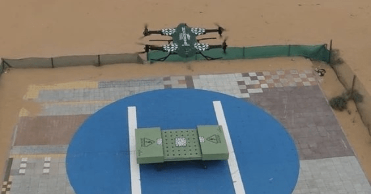 ZenaDrone drone technology used for utility infrastructure inspections