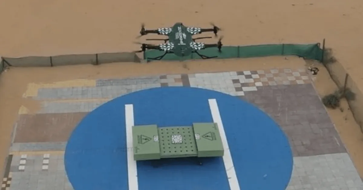 ZenaDrone drone technology used for utility infrastructure inspections