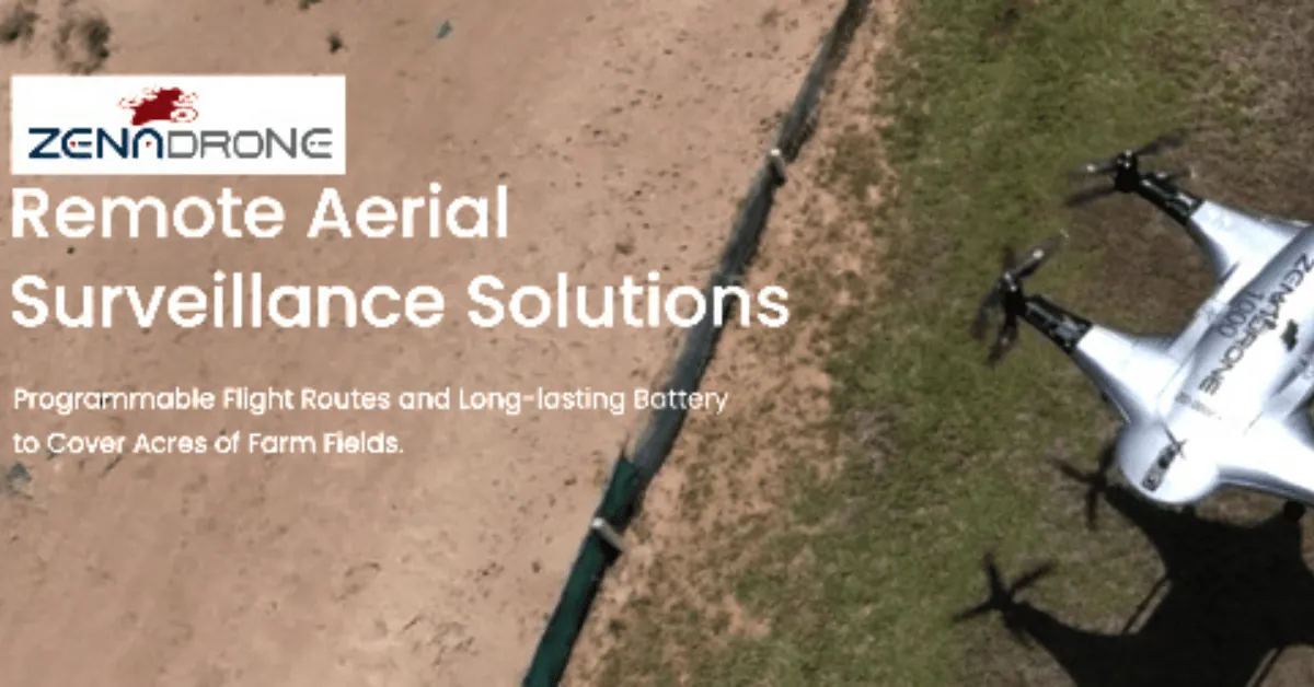 Next-generation drone technology from ZenaDrone for enterprise applications