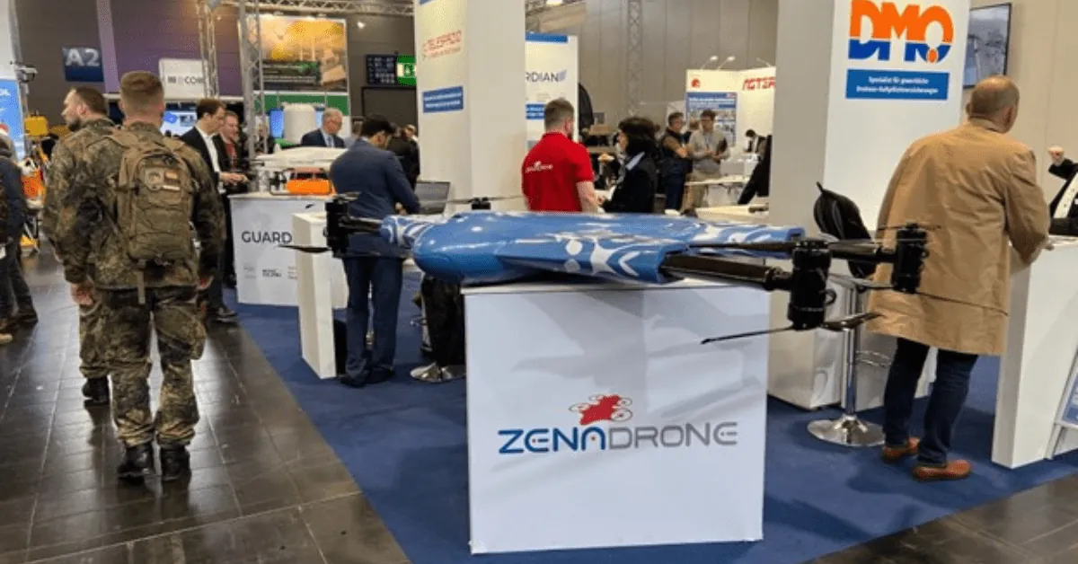 ZenaDrone aerial drone technology capturing high-resolution site data