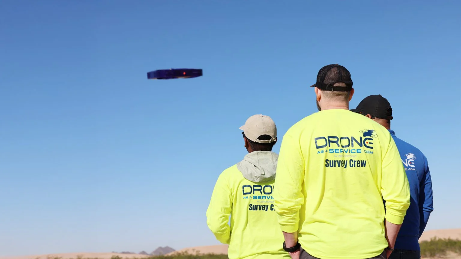quad drone for land survey