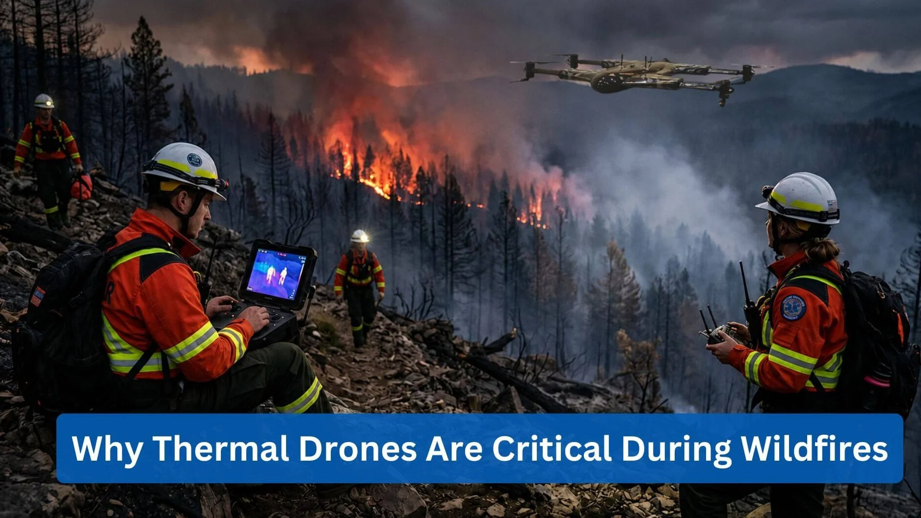 Thermal Drones for Search and Rescue
