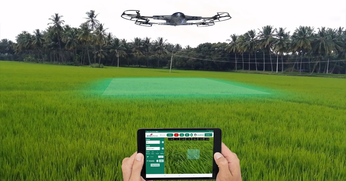 Advantages and Applications of ZenaDrone 1000 in Smart Farming