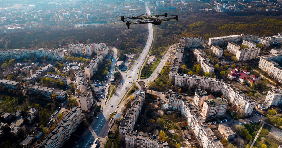 Commercial Drones in Various Sectors