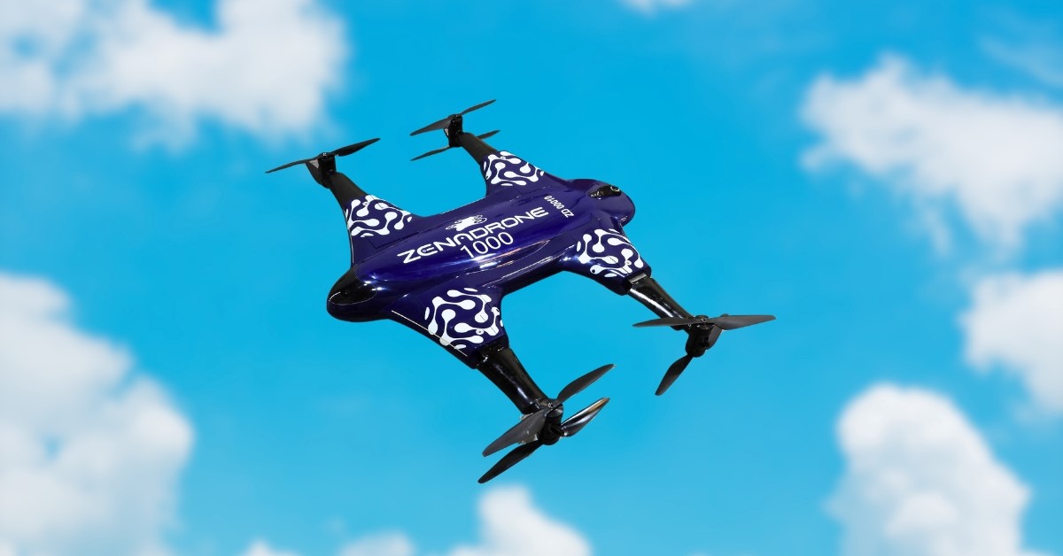 Drone with thermal camera