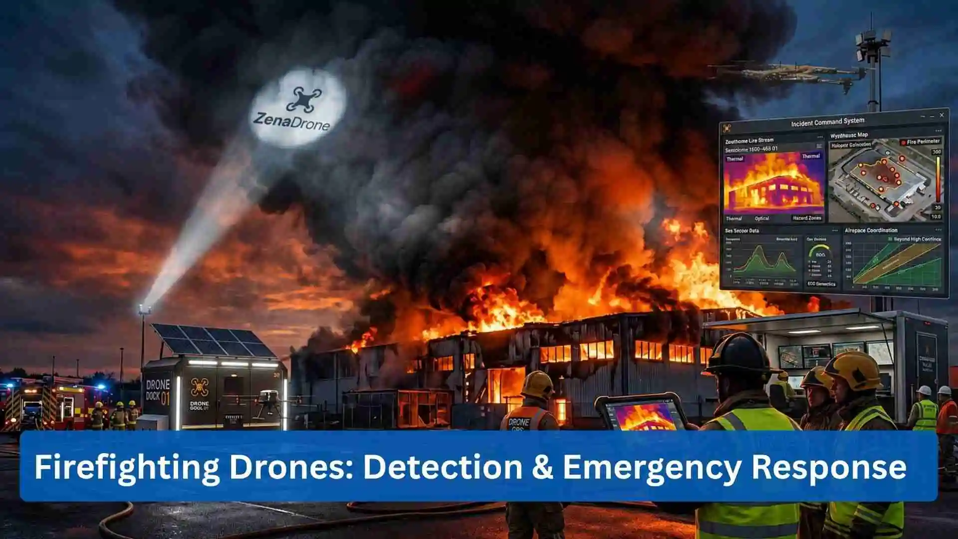 Firefighting Drones Detection and Emergency Response