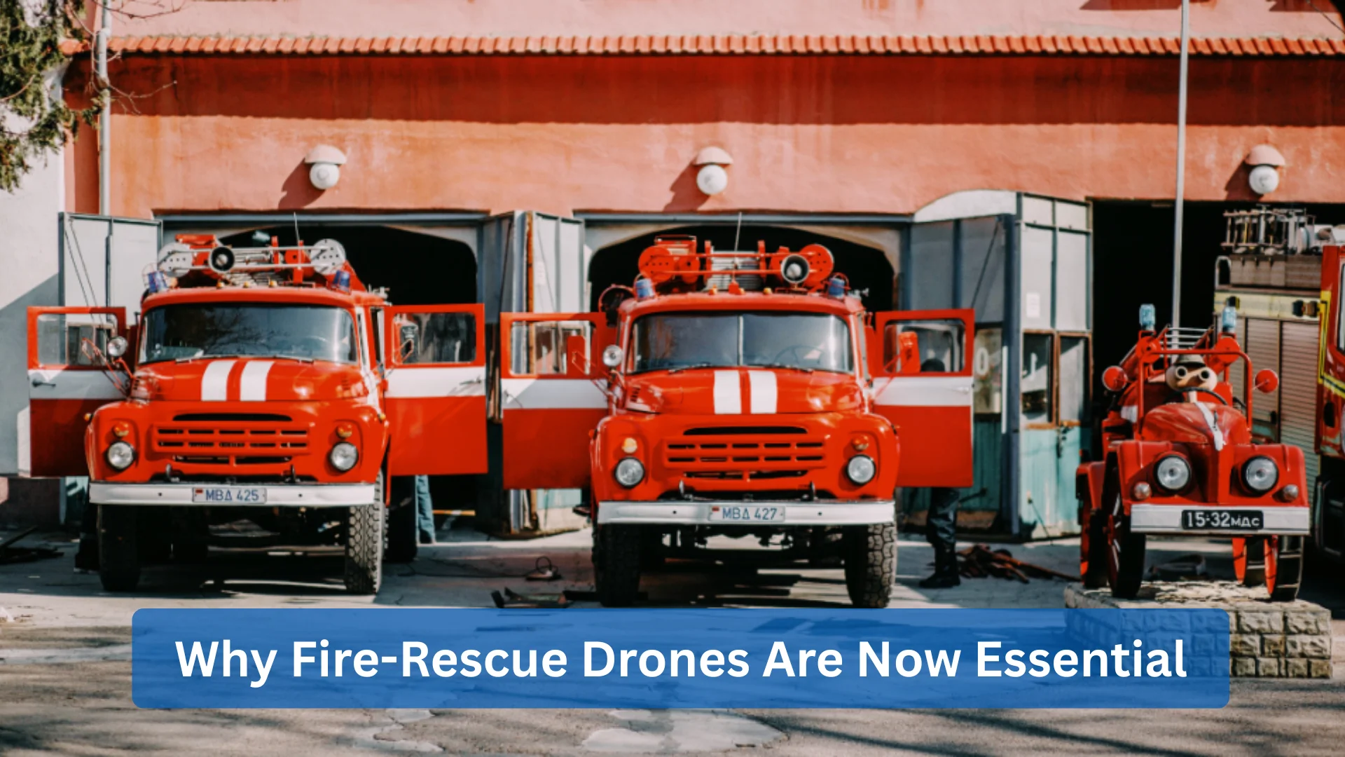 Drones for Fire Rescue &amp; Emergency Response