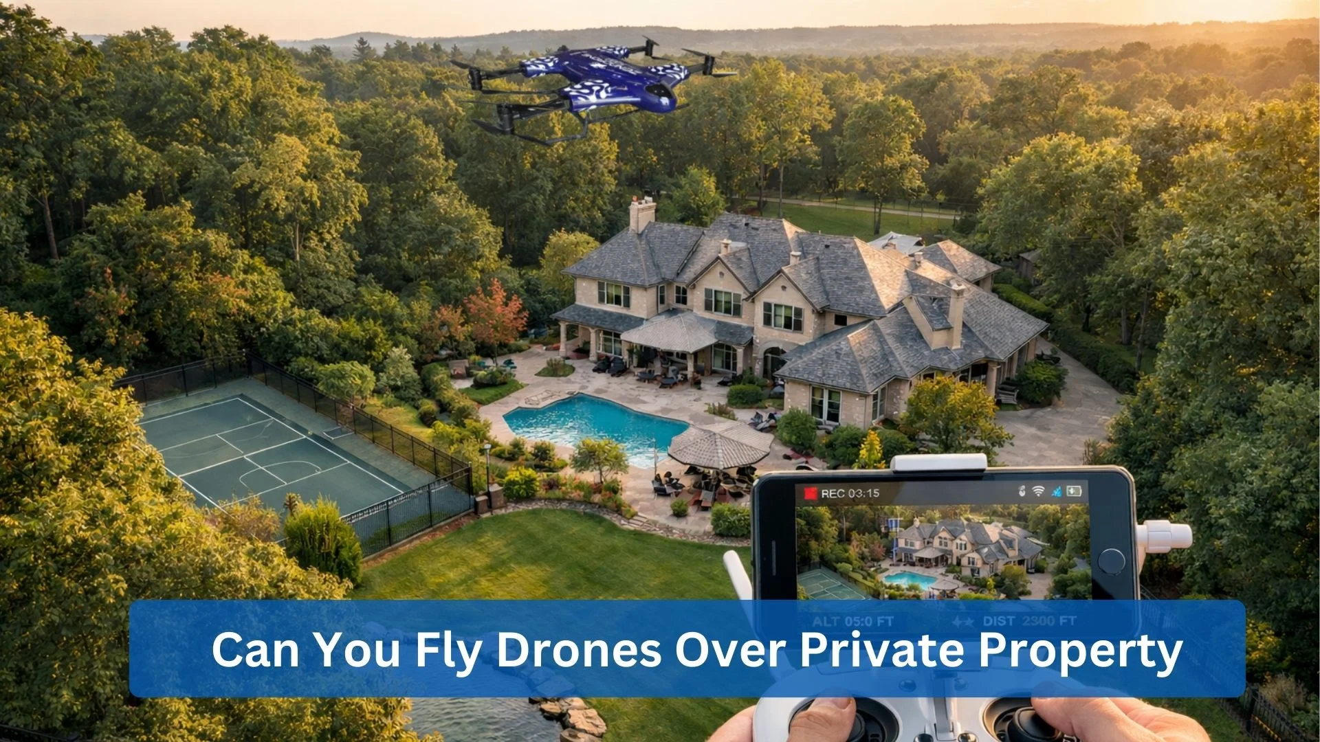 Can You Fly Drones Over Private Property