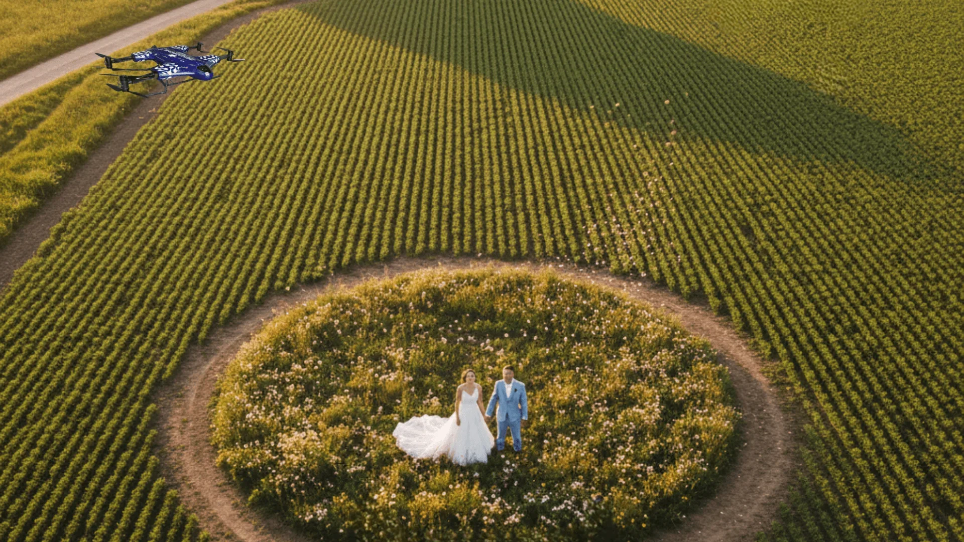 drone Wedding Photography