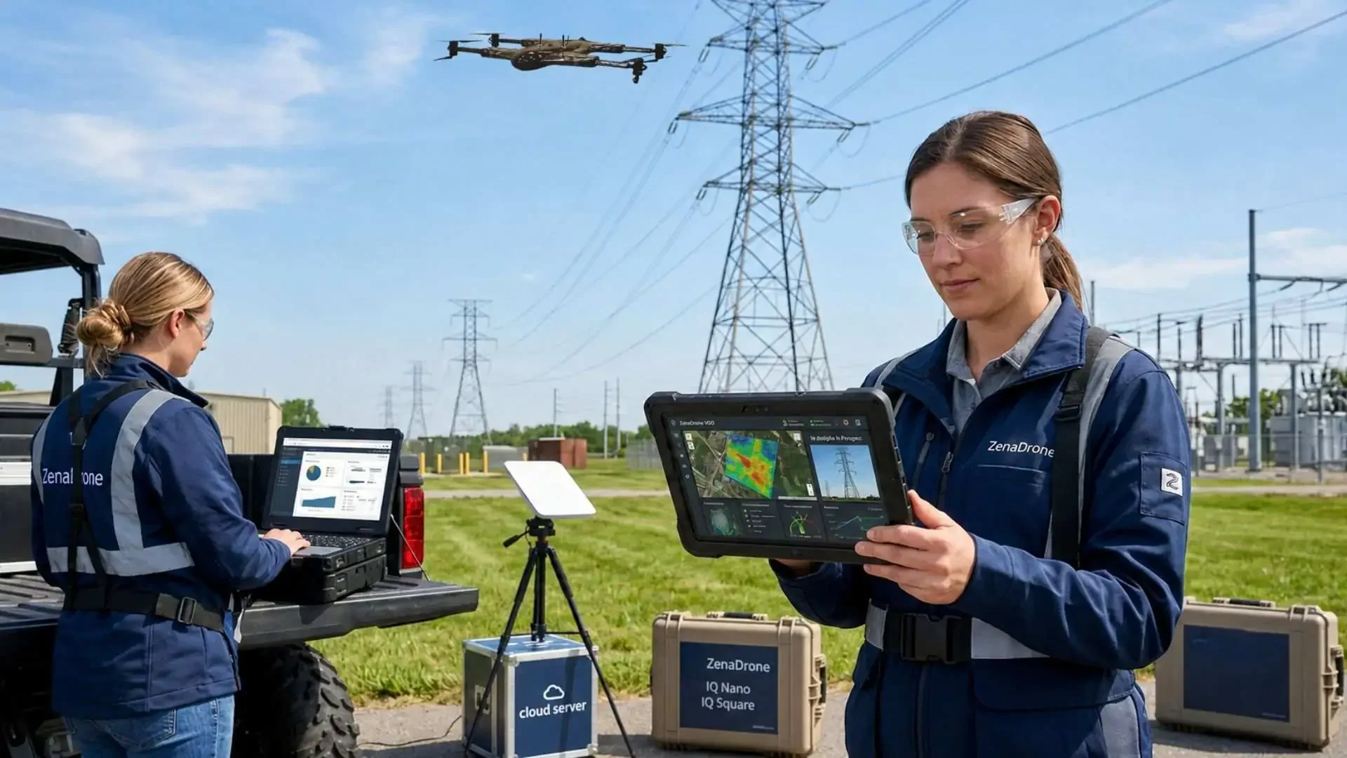How ZenaDrone Accelerates Drone Data Delivery​