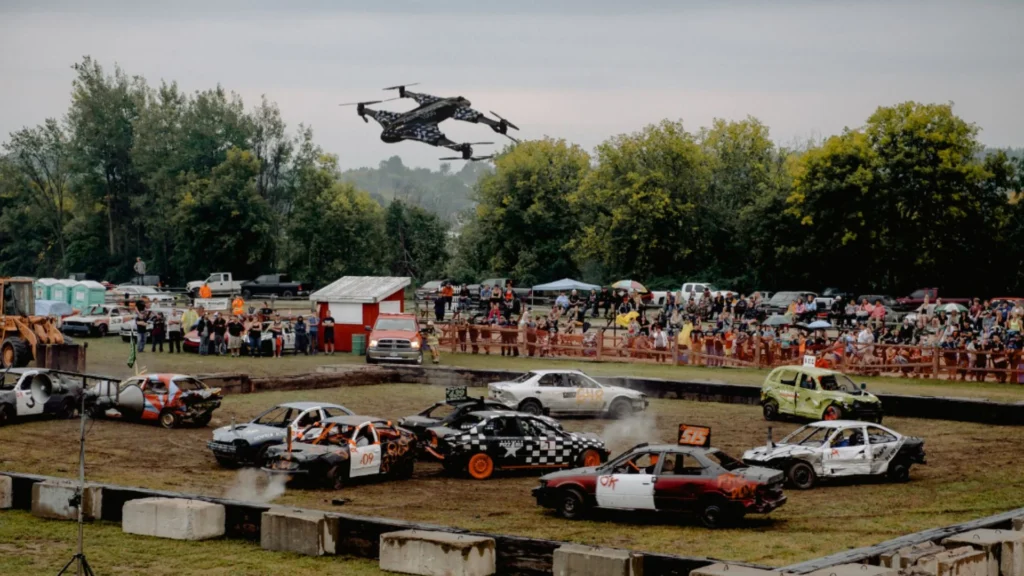 event coverage drone