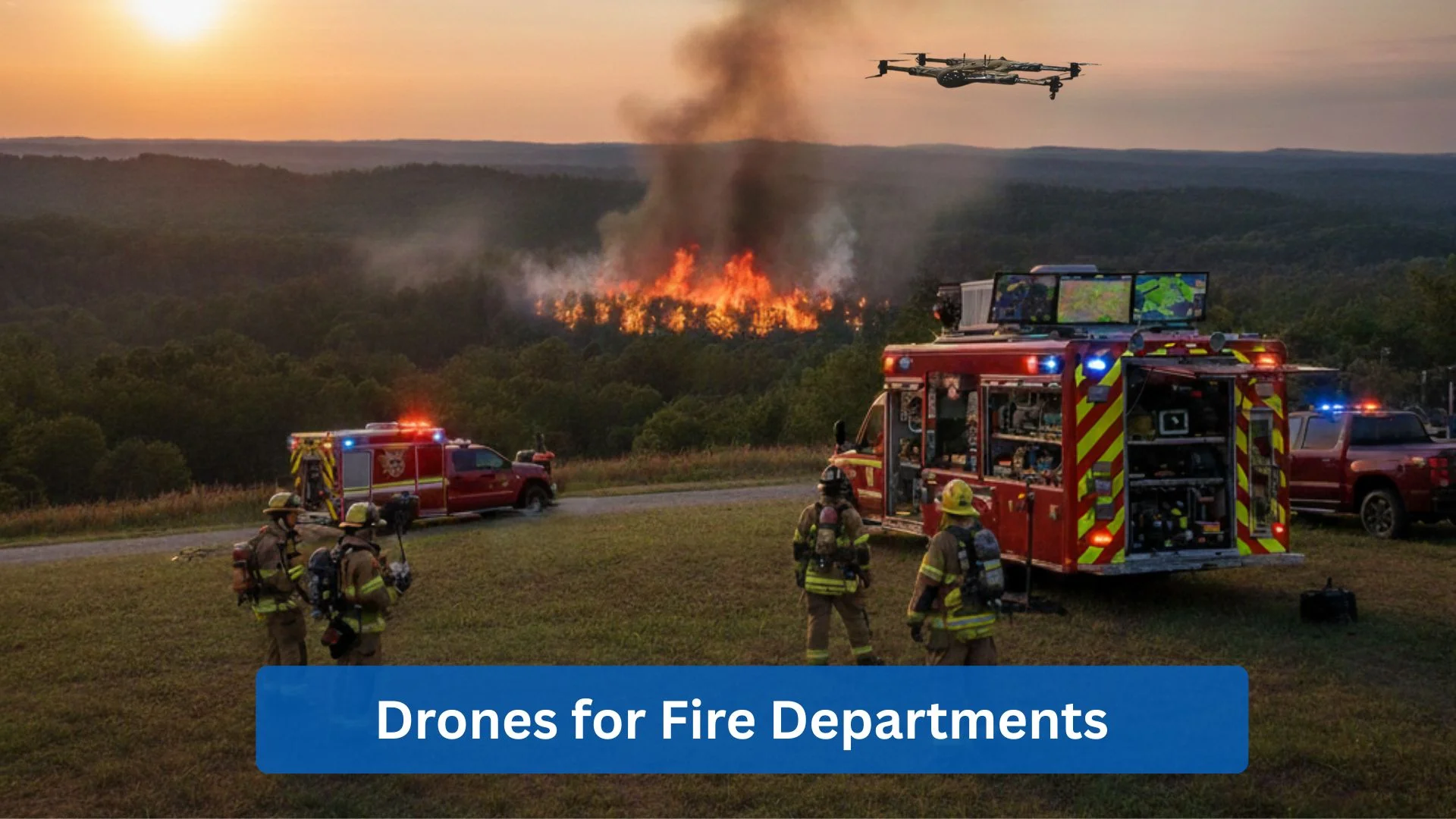 Drones for Fire Departments A Complete Guide