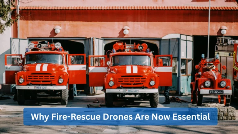 Why Fire-Rescue Drones Are Now Essential