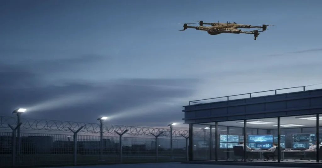 How Drones Improve Perimeter Security