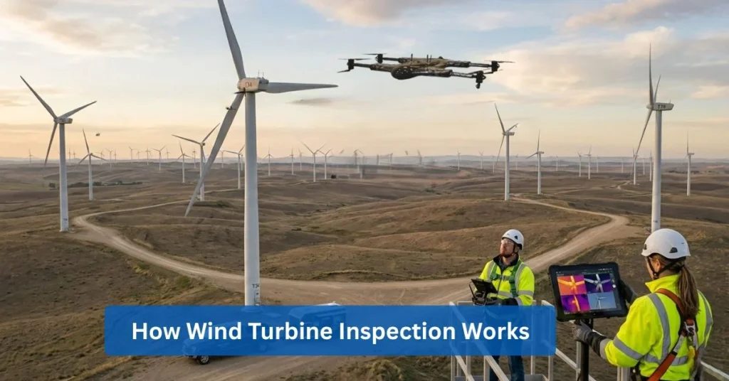 How Wind Turbine Inspection Works