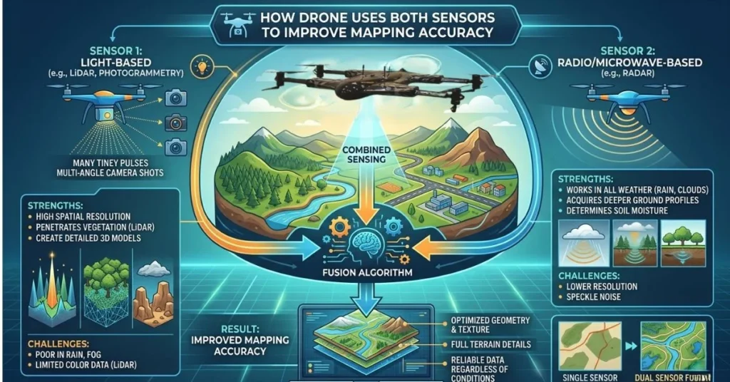 How ZenaDrone Uses Both Sensors to Improve Mapping Accuracy