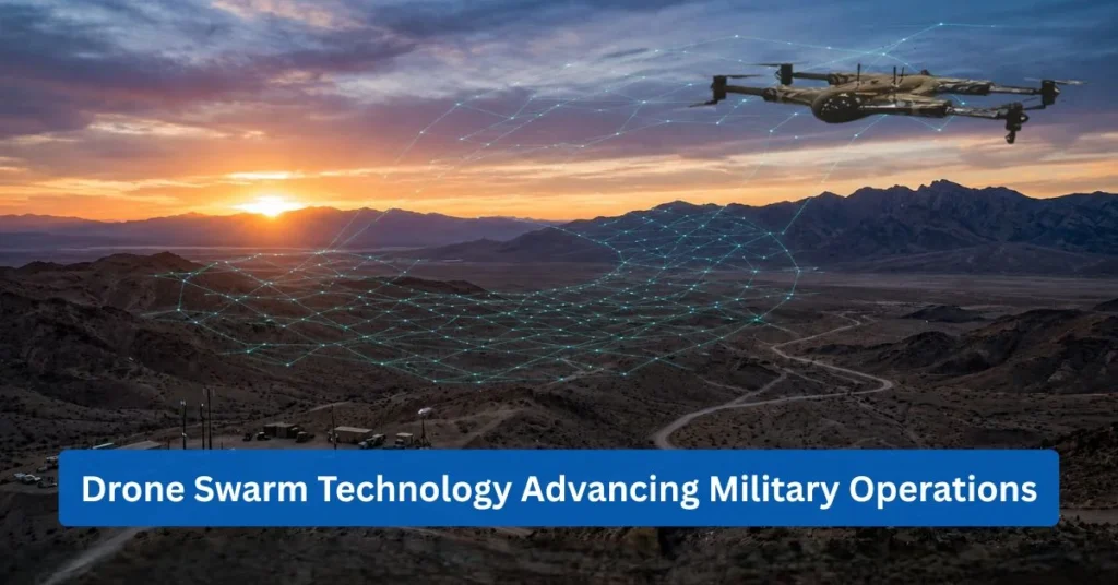 Drone Swarm Technology Advancing Military Operations