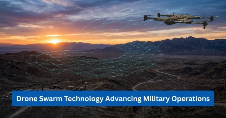 Drone Swarm Technology Advancing Military Operations