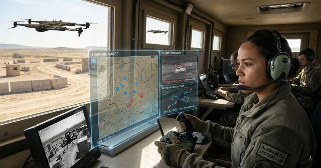 Role of AI in Transforming Military Drone Technology