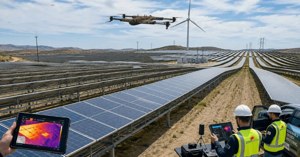 Drones in Renewable Energy and Solar Inspections