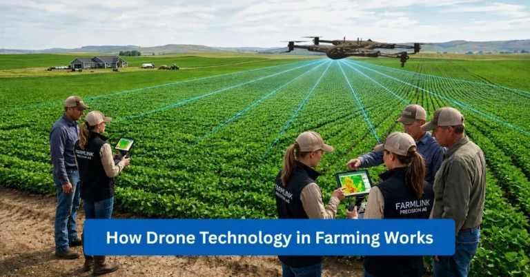 How Drone Technology in Farming Works