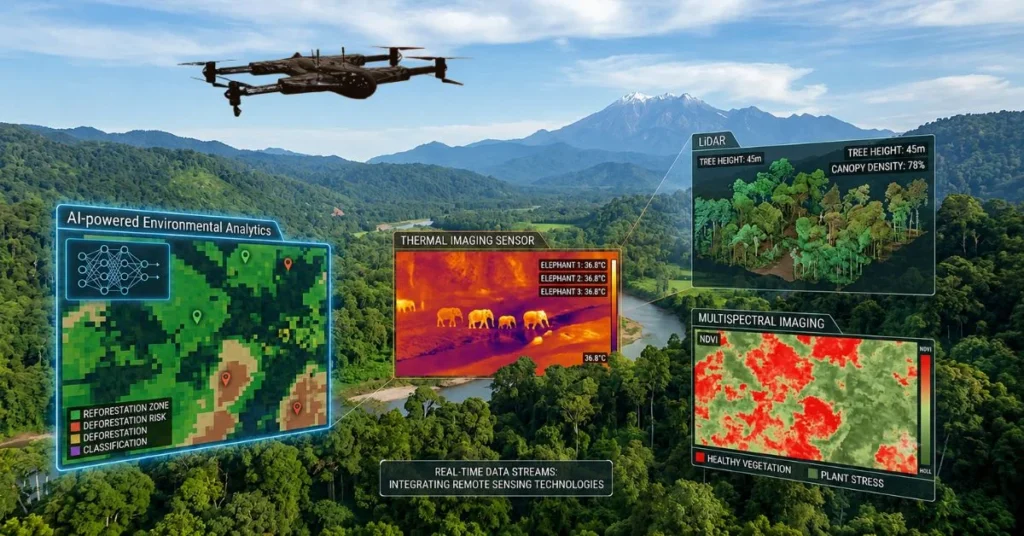 Technologies Powering Conservation Drone Operations