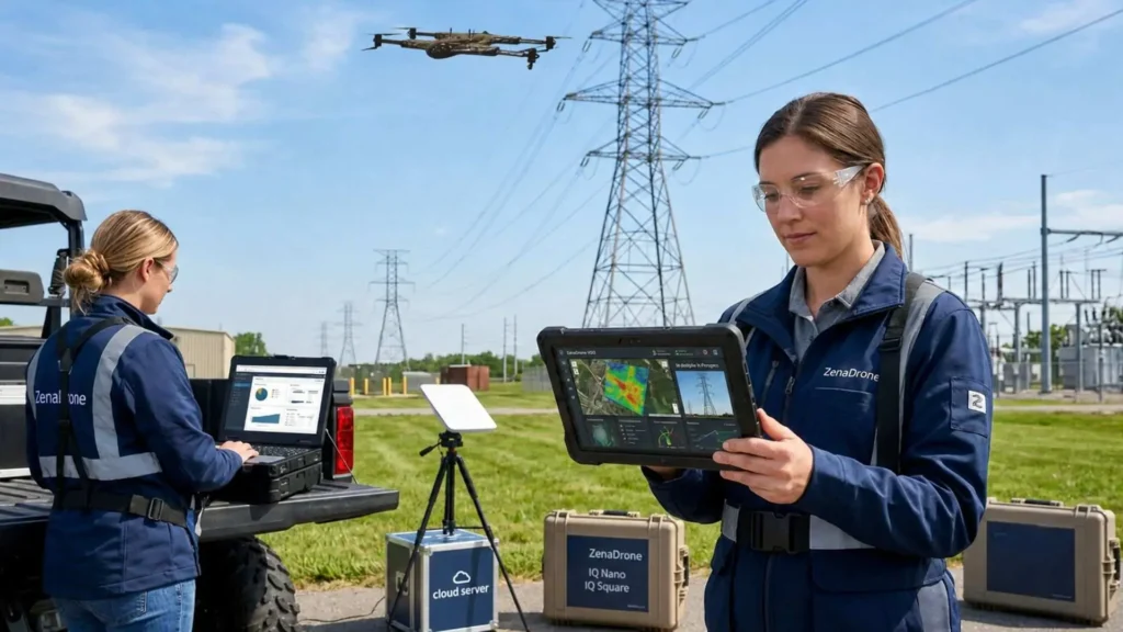 How ZenaDrone Accelerates Drone Data Delivery​