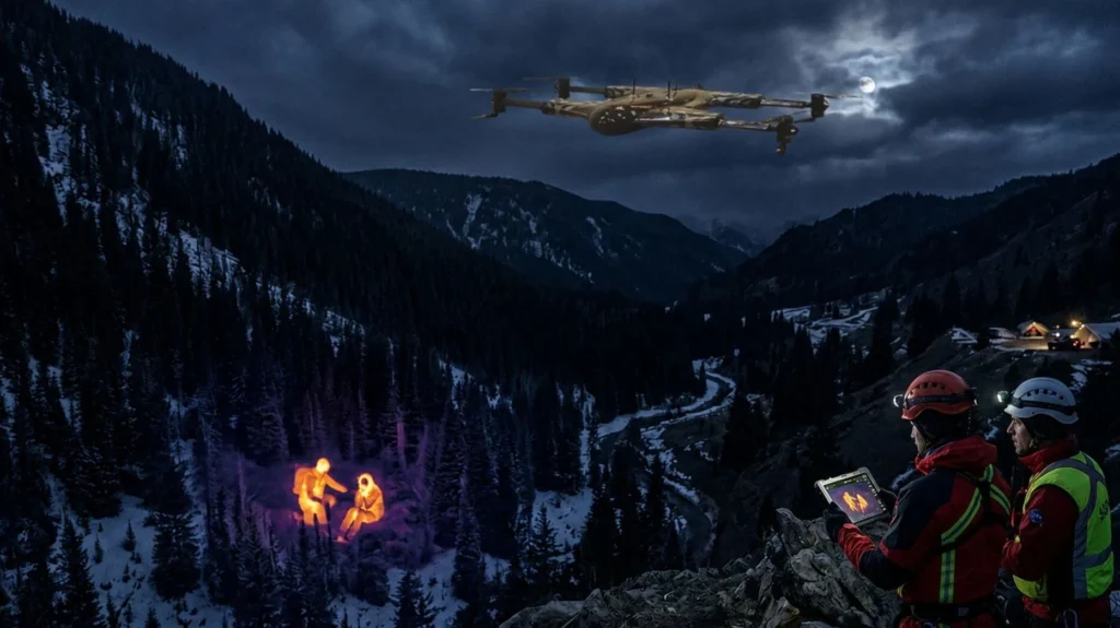 What Technologies Power Thermal Drones for Search and Rescue
